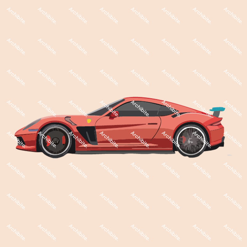 Vector Elevation Sports Cars 2