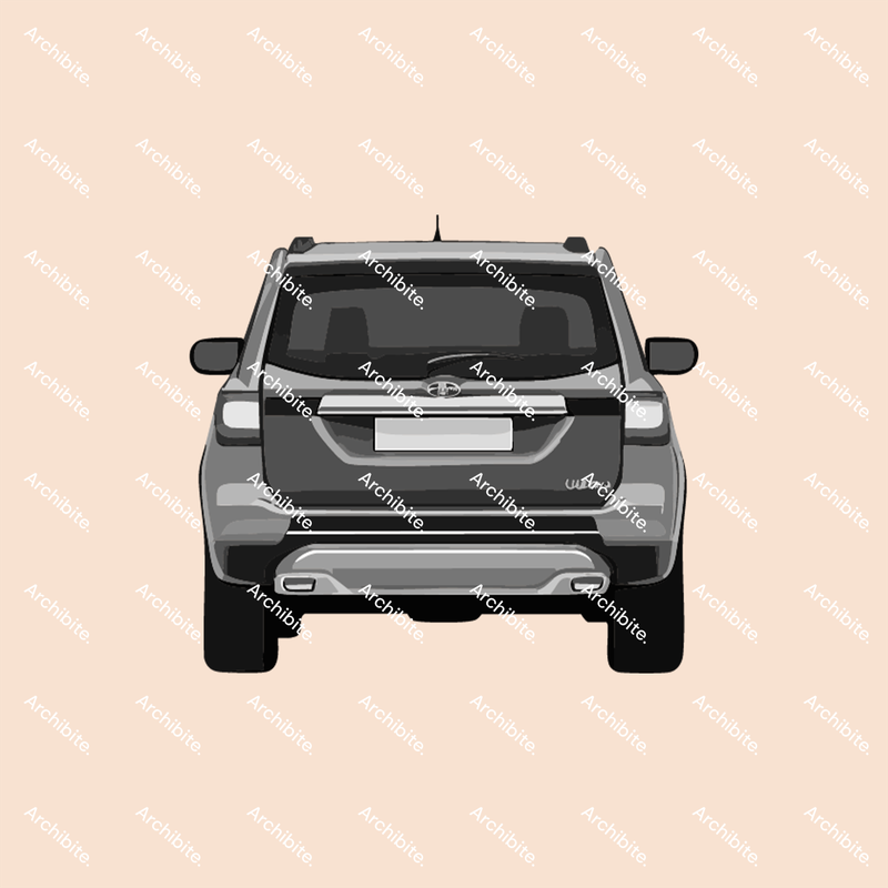 Photoshop Brushes SUV Cars Elevation