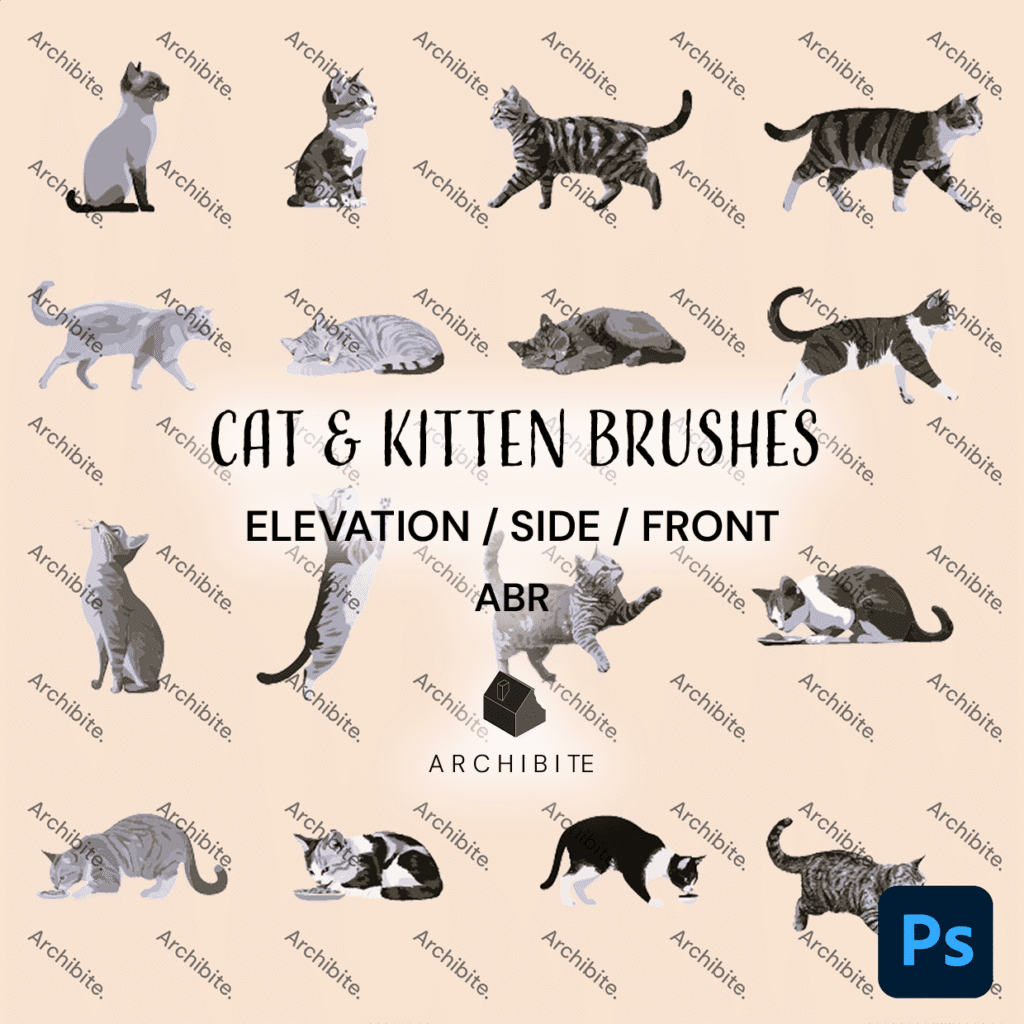 PS Brushes Elevation Cats