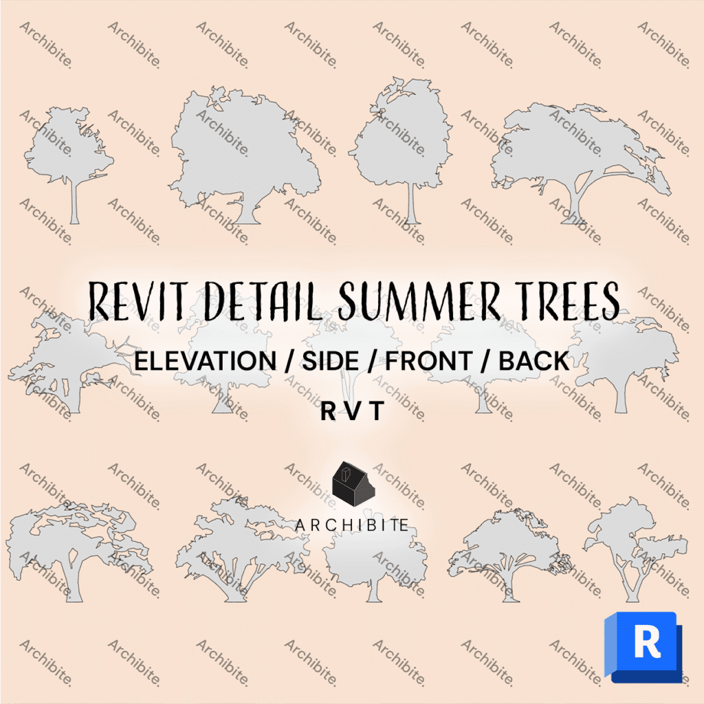 Detail Item Summer Trees Elevation