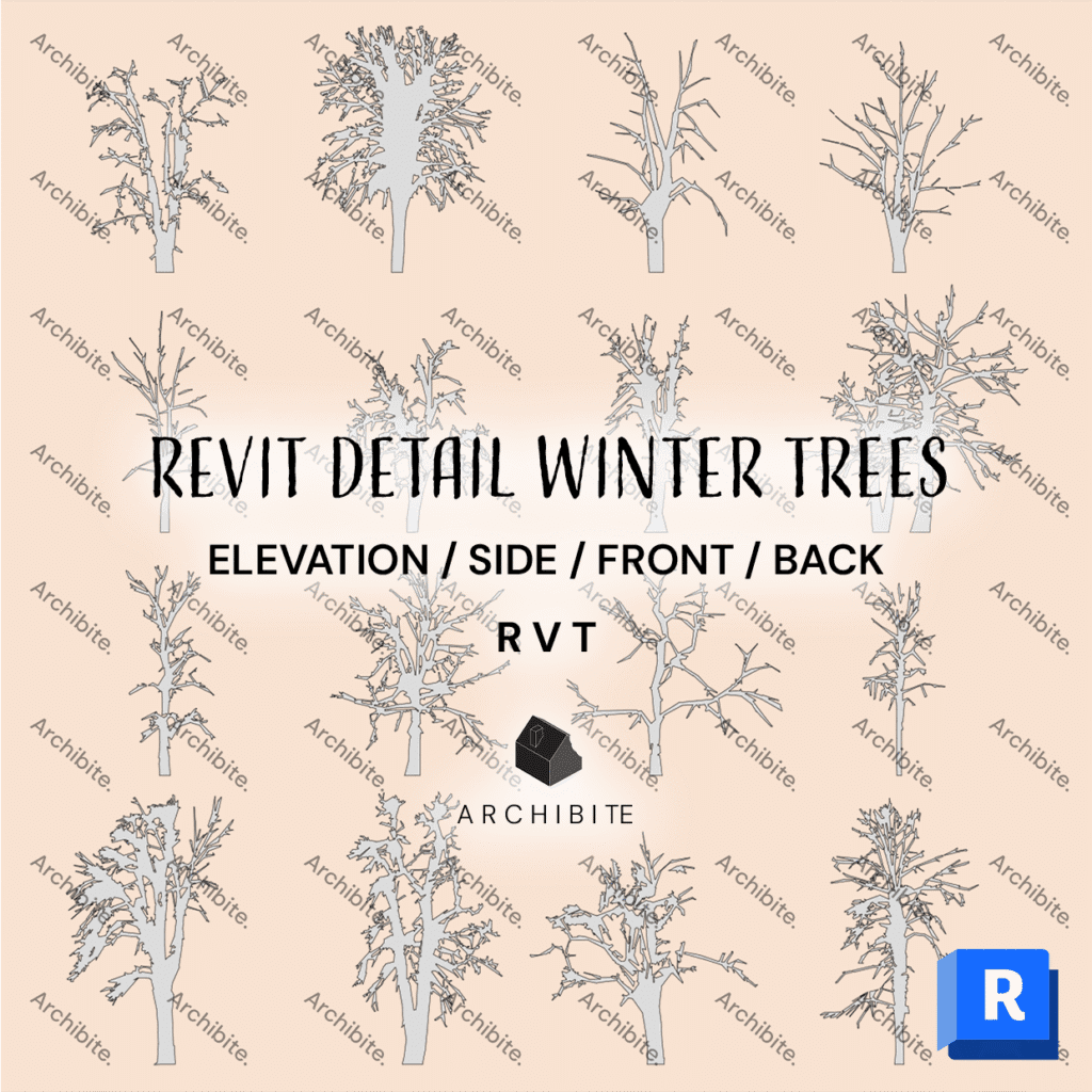 Detail Item Winter Trees Elevation