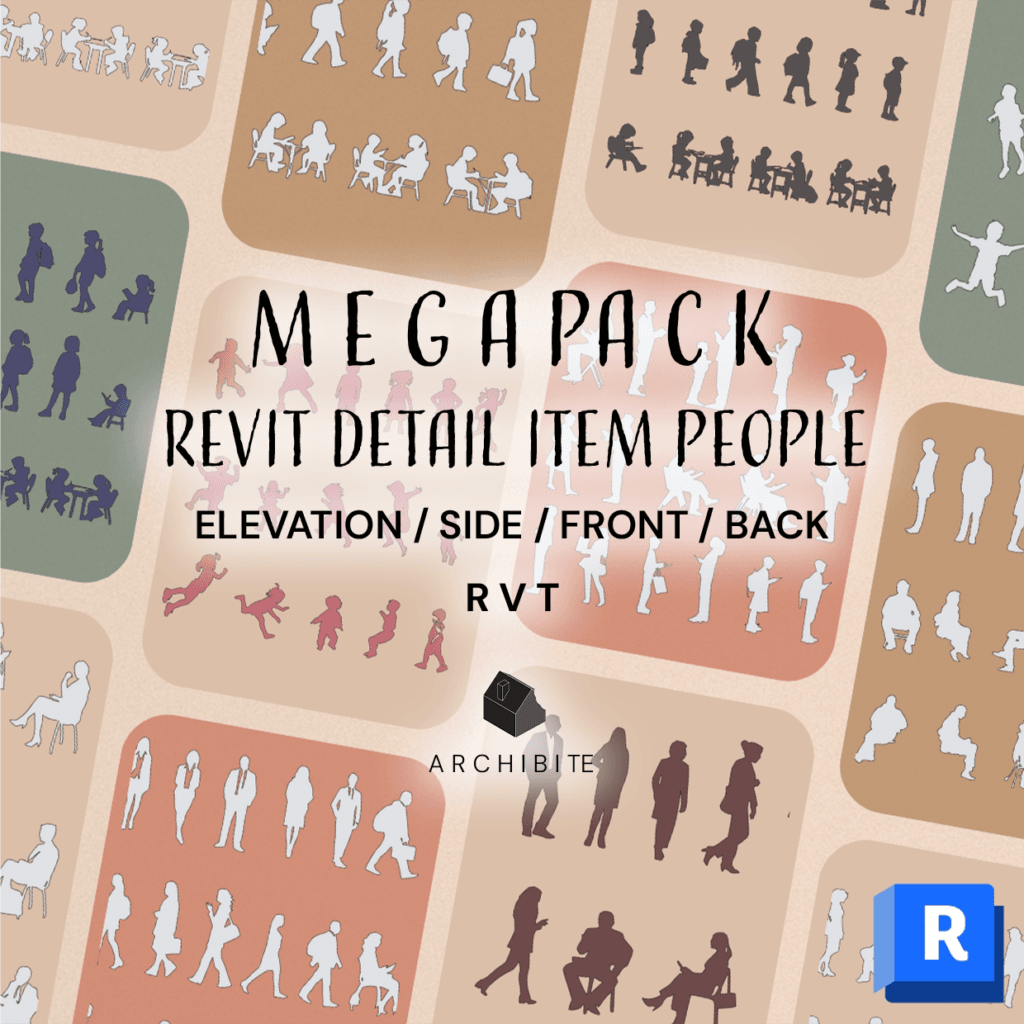 Revit Detail Item People Megapack