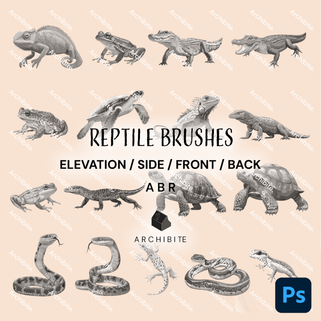 Photoshop Brushes Reptiles Elevation