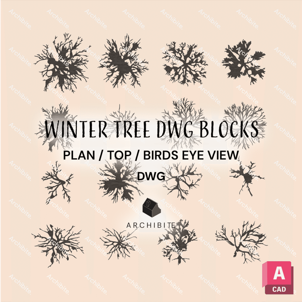 DWG Winter Trees Plan